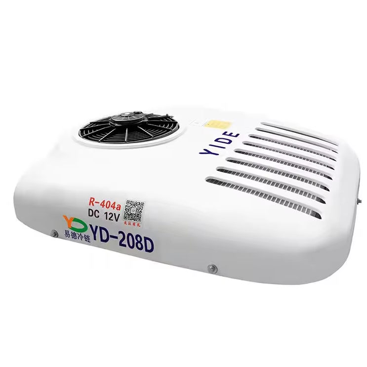 Roof mounted refrigeration units for 8 CBM mini refrigerated van