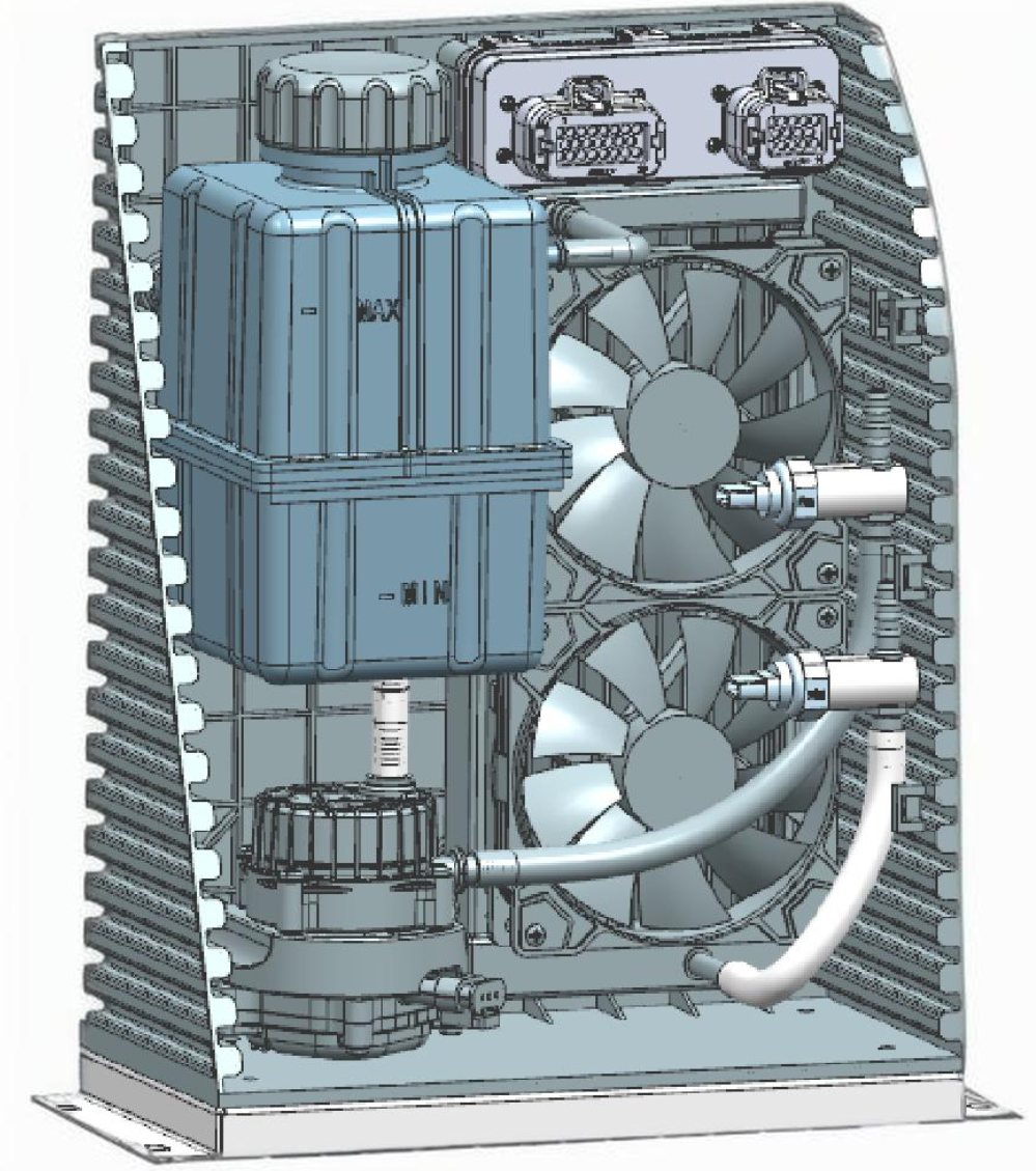 大功率充电枪冷却系统1600W