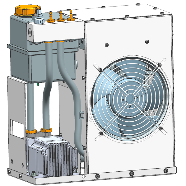 大功率充电枪冷却系统2400W