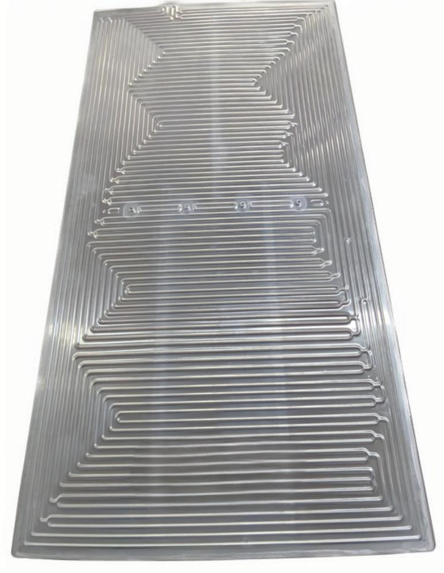 New energy vehicle power battery cooler