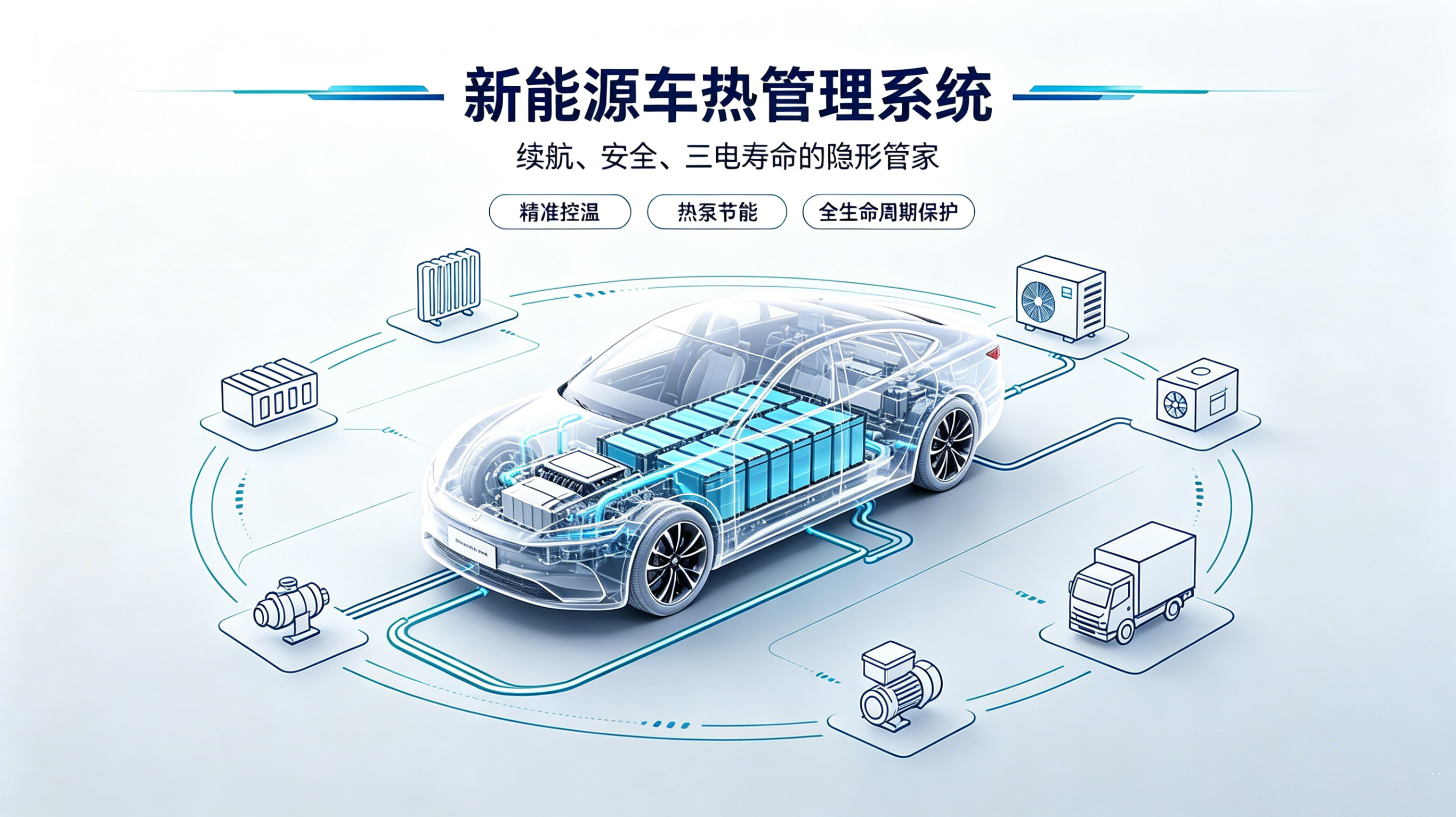 易徳小课堂｜决定新能源车续航与安全的“隐形管家”——热管理系